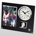 US Made Studded Picture Desk Clock (4"x6" Photo)